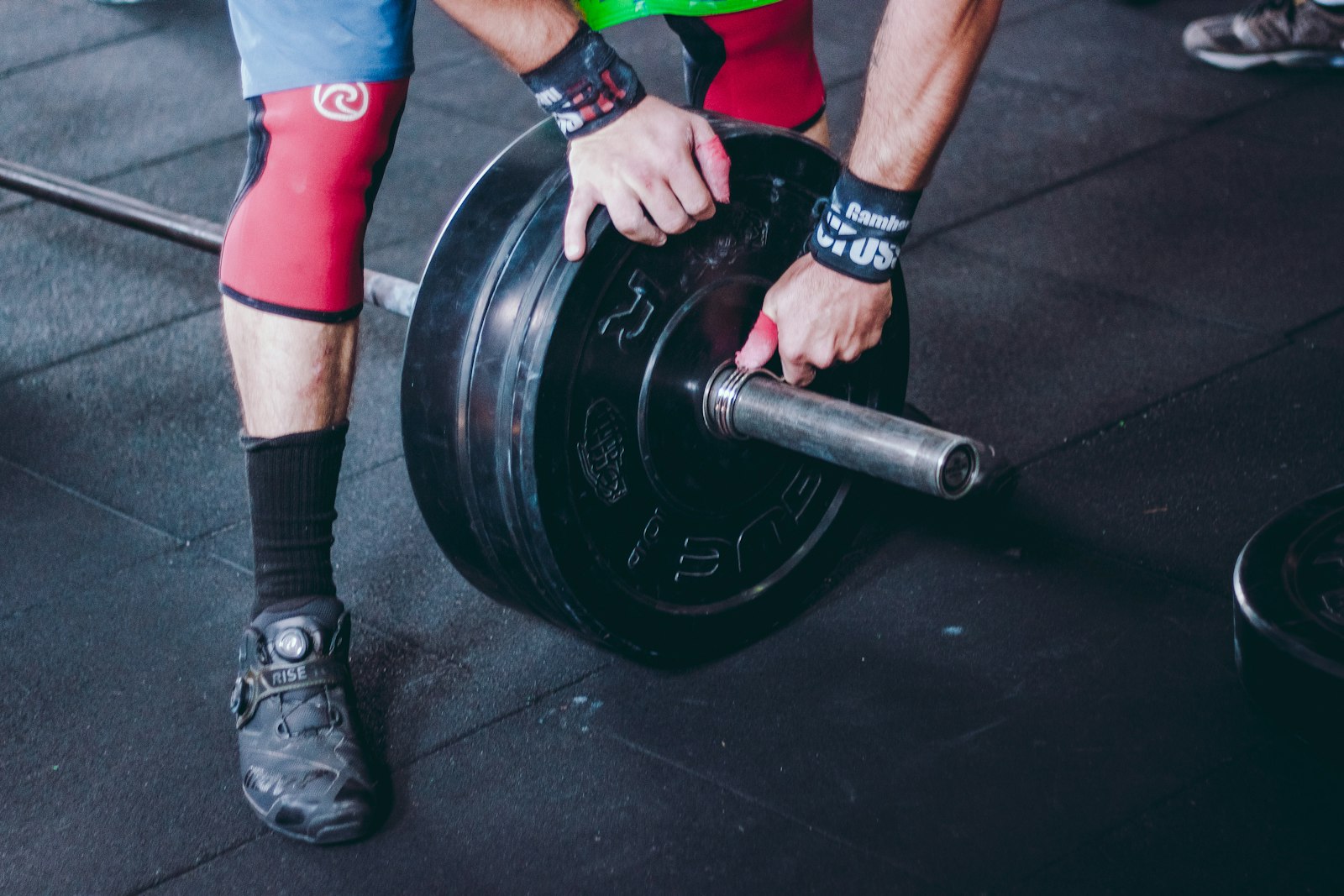 Training or gym photo - a lift, a rig, or an athlete mid-session
