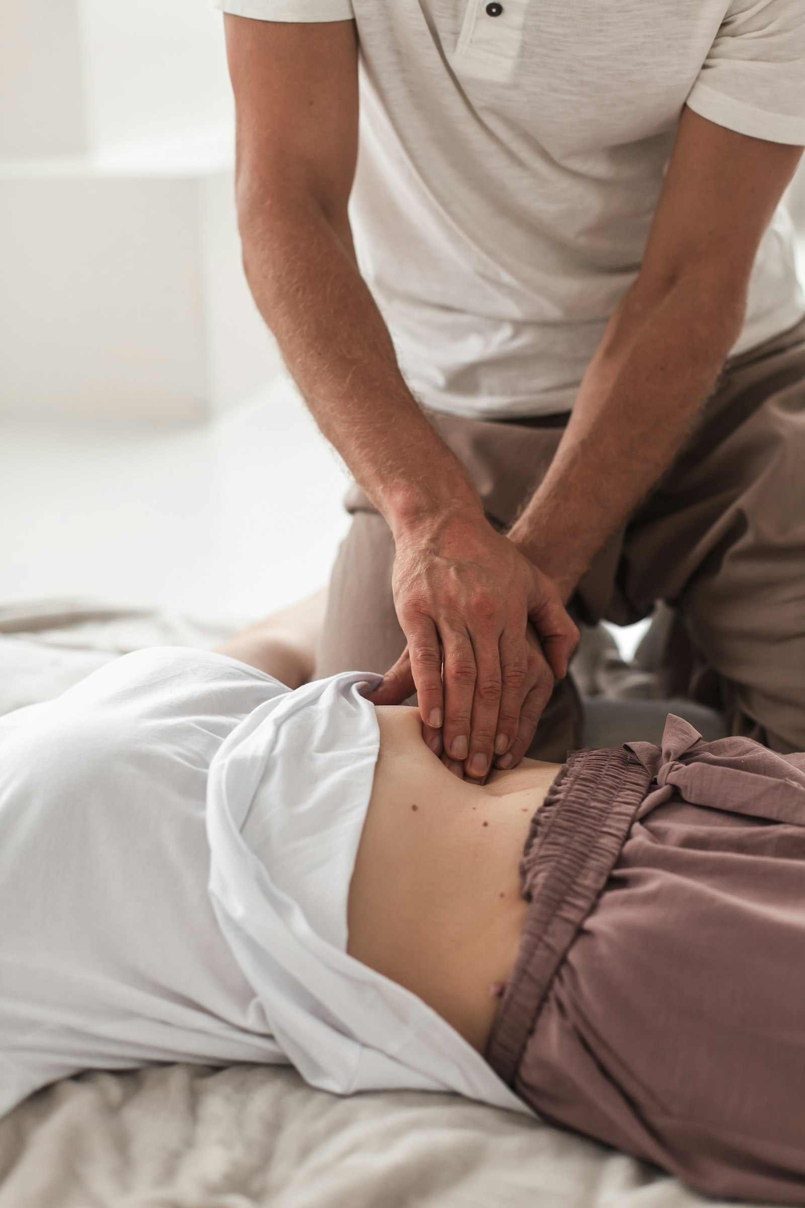 A lower back or hip assessment
